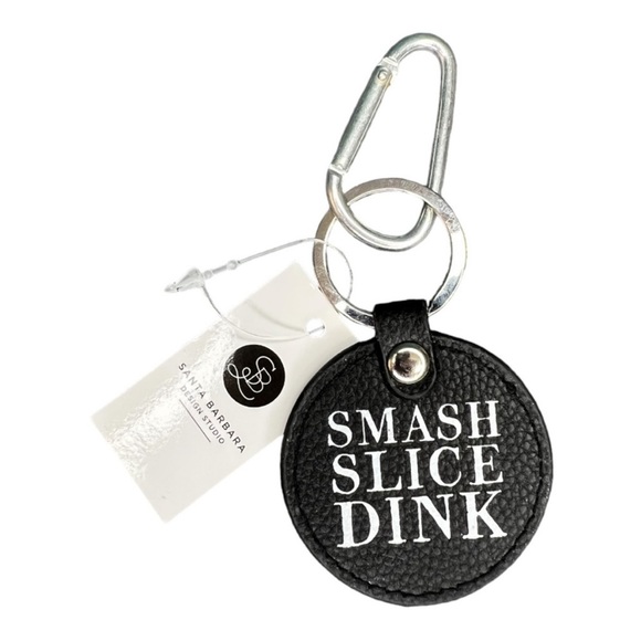 Pickleball Zipper Pouch and Keychain - Picture 2 of 6